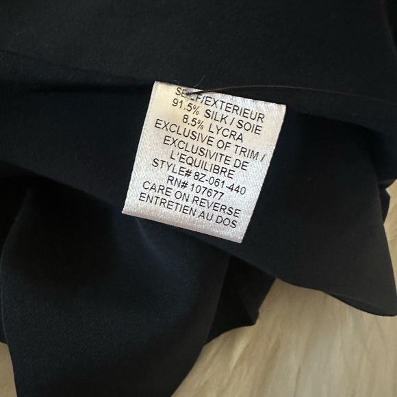 Alive + Olivia Black Sequins Sleeveless T back style top - Picture 9 of 13